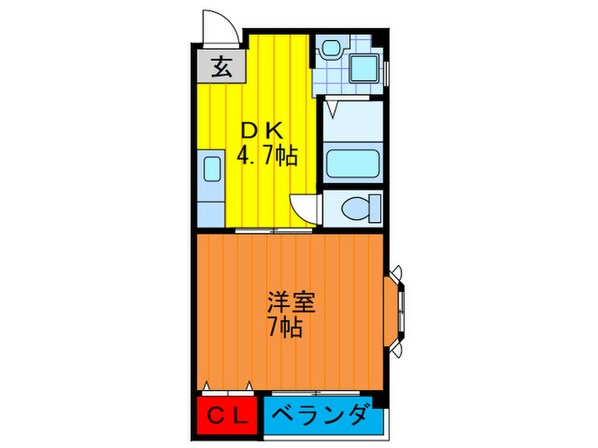 エルソルの物件間取画像